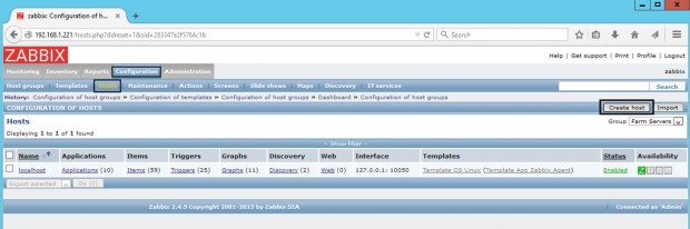 Add Windows Host to Zabbix