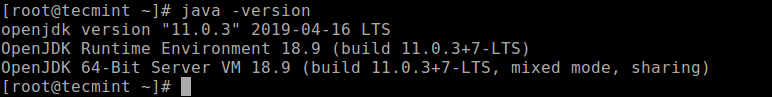 Check Java Version in Linux