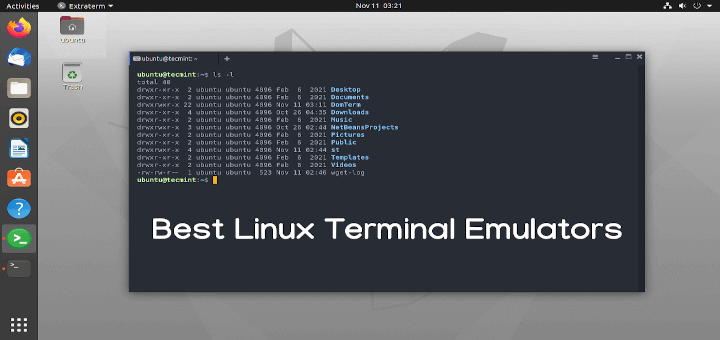 Linux Terminal Emulators