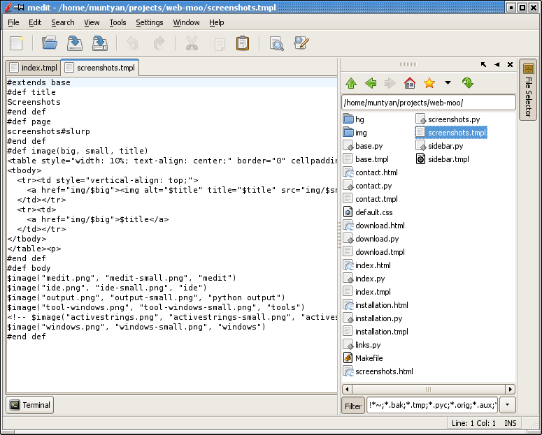 Media Text Editor