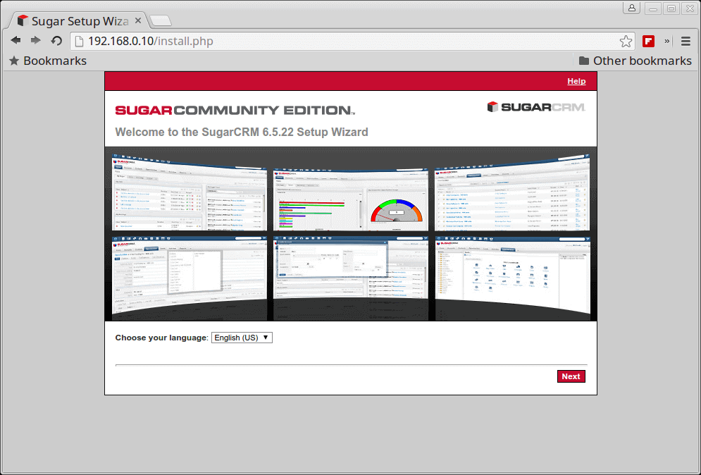 SugarCRM Installation in Linux